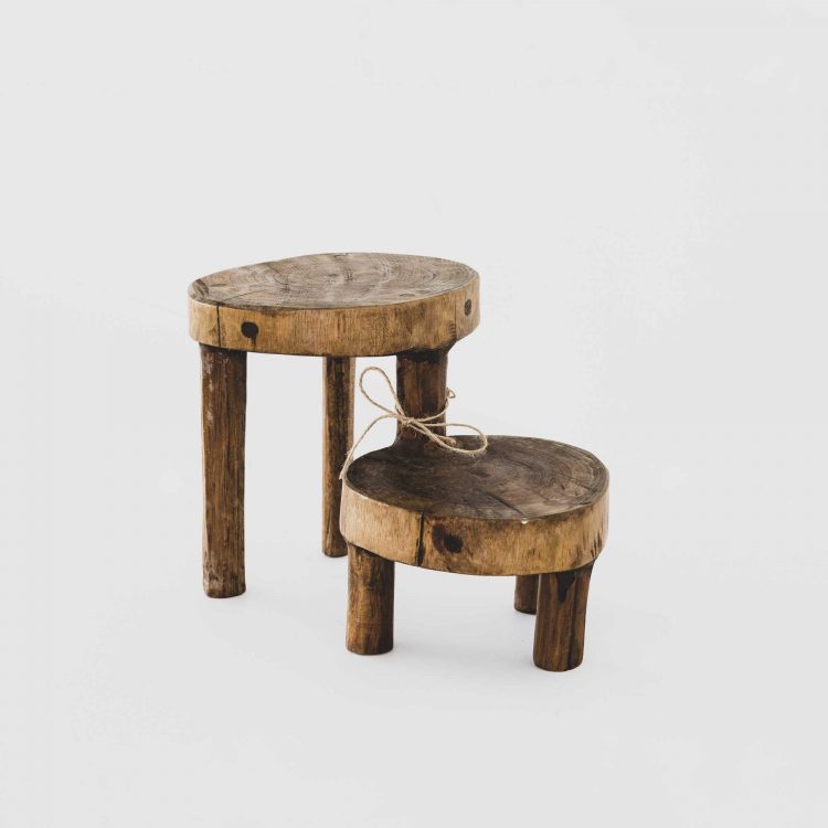 Handcrafted Wooden Stool