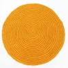 Knitted Handmade Placemat - live-orange