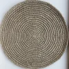 Knitted Handmade Placemat - beige