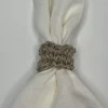 Knitted Napkin Ring - beige