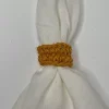 Knitted Napkin Ring - oro