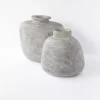 Oval Vase - Large - grey